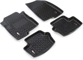 img 4 attached to 🚗 Rugged Ridge 12987.27 Front/Rear Floor Liner, Black for 2007-2017 Jeep Compass / Patriot