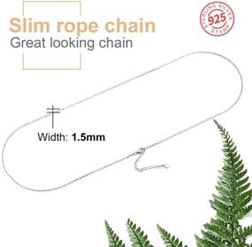 img 2 attached to 🐍 1.2mm Slim Snake Chain for Women, 18-30“ Length, 18K Gold/Rose Gold Plated - Replacement Necklace with Gift Box