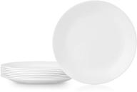 🍽️ corelle winter frost white dinner plates - 8-piece set logo