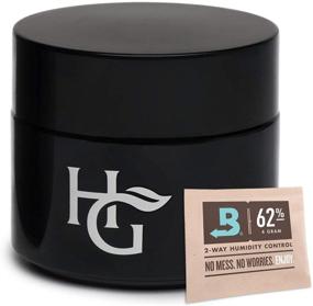 img 4 attached to 🌿 Herb Guard: Airtight Container & Smell Proof Stash Jar (100ml) - Keeps Goods Fresh for Months!