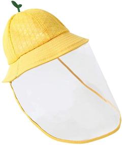 img 4 attached to Fancyfree Years Visor Removable Yellow Boys' Accessories for Hats & Caps