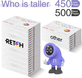 img 1 attached to 🖨️ RETCH 220 XXL Remanufactured Ink Cartridge Set - Compatible with Epson 220XL 220 XL - Expression Home XP-320 XP-424 XP-420 - Workforce WF-2760 WF-2750 WF-2630 WF-2650 WF-2660 - Inkjet Printer - Pack of 10