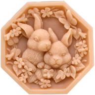 easter bunny silicone soap molds - diy rabbit soap making, craft handmade soap bars (11332) logo