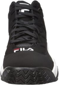 img 3 attached to 👟 Fila Fashion Sneaker Black White Men's Shoes: A Stylish Choice for Fashion Sneakers