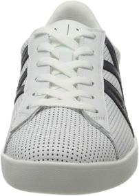 img 3 attached to Armani Exchange Leather Sneaker White