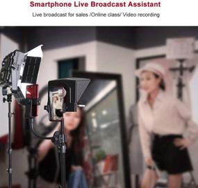 img 1 attached to Desview T2 Телепромптер совместимый с смартфонами