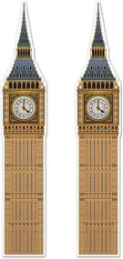 img 1 attached to Multicolored Beistle 2-Piece Jointed Big Ben Cutouts, 71 Inch