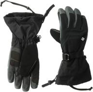 🧤 enhance your outdoor experience with columbia inferno range glove: black men's accessories logo