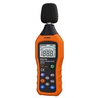 🔊 vlike noise sound level meter - digital decibel meter with lcd for accurate audio measurement from 30 db to 130 db - db meter with a and c frequency weighting ideal for sound level testing logo