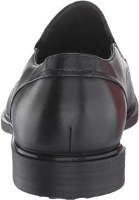 img 2 attached to 👞 Black Leather Slip-Ons for Men - Turner Collection