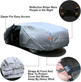 img 1 attached to SEAZEN Waterproof Automobiles Protection Universal