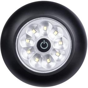 img 3 attached to Enhance Your Space with LIGHT IT! By Fulcrum 9-LED Anywhere Light XB - Black (Single Pack)