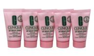 🧼 pack of 5 x clinique all about clean rinse-off foaming cleanser - 1 oz sample size (unboxed) bundle logo