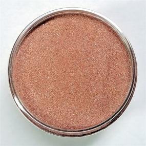 img 1 attached to 🌹 8 oz. Rose Gold #3 Colored Sand for Wedding Decor, Vases, and Filler