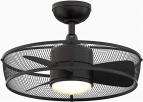 img 4 attached to Fanimation FP8519BL Henry Fan Light Black