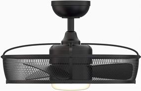 img 2 attached to Fanimation FP8519BL Henry Fan Light Black