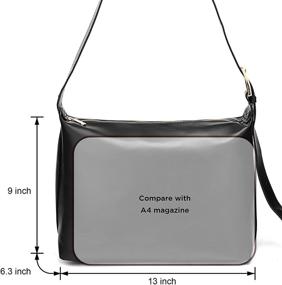 img 2 attached to BAG WIZARD Shoulder Handbags Leather Women's Handbags & Wallets for Shoulder Bags