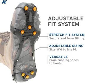 img 2 attached to ❄️ Korkers Ultra Ice Cleat - Enhanced Traction for Challenging Winter Conditions!