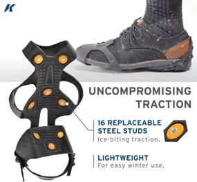 img 1 attached to ❄️ Korkers Ultra Ice Cleat - Enhanced Traction for Challenging Winter Conditions!