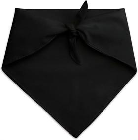 img 1 attached to 🐶 Black Pet Bandana - Be Kind I'm Blind Dog