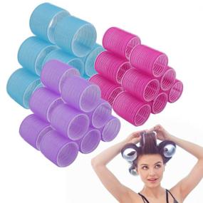 img 4 attached to Roller Curler Rolelrs Self Dressing Curlers Hair Care