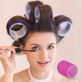img 3 attached to Roller Curler Rolelrs Self Dressing Curlers Hair Care