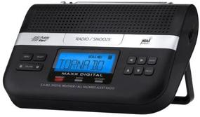 img 4 attached to ⏰ Maxx Digital Alarm Clock with Automatic Alert Radio