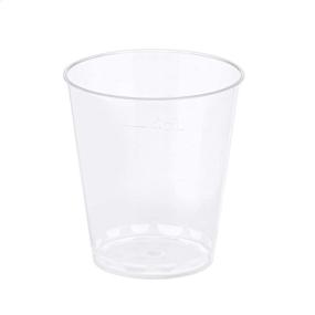 img 3 attached to 🥃 Pack of 100 Clear 2 oz AmazonCommercial Plastic Shot Glasses