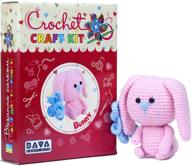 🐰 crochet craft kit bunny: fun and easy arts and crafts for teens and adults - all-inclusive with 41 step-by-step illustrated instructions and hypoallergenic yarn logo