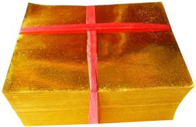 img 4 attached to 🪔 ZeeStar Chinese Joss Paper - Full Gold Foil (Pack of 500): The Perfect Offering for Traditional Rituals