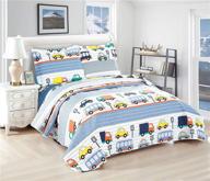 reversible lightweight children coverlet bedspread logo