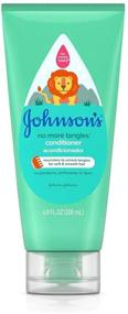 img 2 attached to 🌬️ Johnson's No More Tangles Conditioner 6.8 Ounces (Value Pack of 2) - Gentle and Effective Hair Detangler