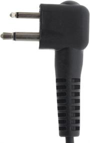 img 1 attached to Tenq D Shape Earpiece Headset PTT For Motorola Two Way Radio Walkie Talkie 2Pin(Pack Of 10)