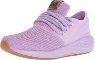 👟 violet athletic shoes for girls by new balance - perfect for running logo