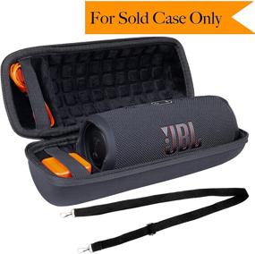 img 2 attached to Чехол для жесткой поездки co2CREA для замены на JBL Charge 4 / Charge 5 водонепроницаемого беспроводного динамика - Черный чехол