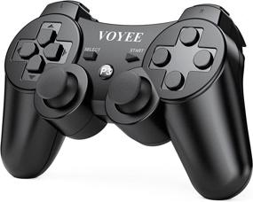 img 3 attached to 🎮 High-Performance 2 Pack VOYEE Wireless Controller for PS3 - Upgraded Joystick, Rechargeable Battery, Motion Control, Double Shock