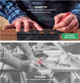 img 2 attached to 🔧 Enhance Your Woodworking Projects with GEMITTO Multifunctional Professional Carpenter's Tool