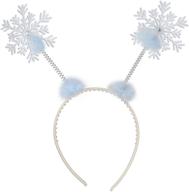 ❄️ snowflake boppers party accessory - perfect winter décor (1 count) (1/pkg) logo