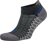 high-performance balega silver compression-fit running socks (1 pair) for men and women logo