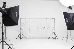 img 1 attached to 📷 Kate 7x5ft White Wood Photography Backdrop: Perfect Shiplap Wood Background for Captivating Photos