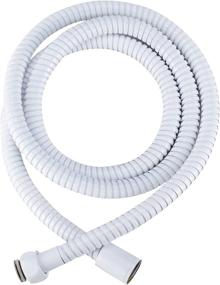 img 4 attached to 🚿 Dura Faucet DF-SA200-WT RV 60-inch White Handheld Shower Head Hose - Flexible Stainless Steel