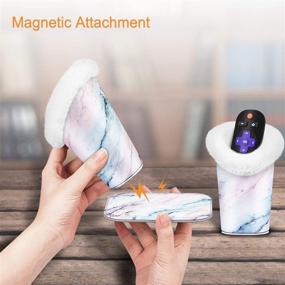 img 1 attached to 🕶️ Fintie Magnetic Anti-Scratch Leather Eyeglasses: Men's Accessories in Sunglasses & Eyewear