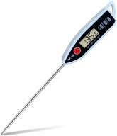 🌡️ digital meat thermometer - candy, candle, cooking bbq grill thermometer for liquids, pork, milk, deep fry, roast, baking - instant read probe thermometer for candle temperature logo