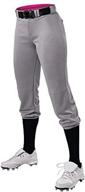 alleson athletic girls' pitch softball clothing: performance & style for young athletes logo