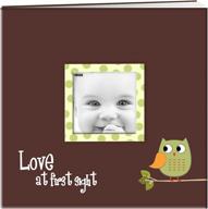 🦉 scrapbook-альбом pioneer baby owl - 12"x12" зеленый - изумительный печатный дизайн для дорогих воспоминаний логотип