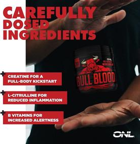 img 1 attached to 💪 Bull Blood Ultimate Pre Workout: Maximize Energy, Focus & Blood Flow with Nitric Oxide, Creatine, and Lion's Mane - Unisex Power Preworkout Supplement - Enhance Muscle Size Naturally - 30 Servings
