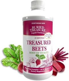 img 4 attached to 💪 Boost Your Nitric Oxide Levels with Treasured Beets: 16oz of Concentrated Treasure for 48 Servings