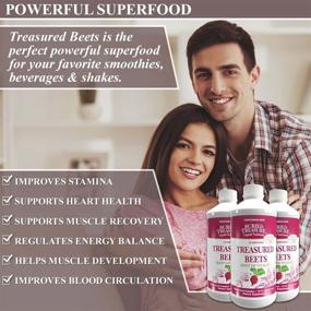img 3 attached to 💪 Boost Your Nitric Oxide Levels with Treasured Beets: 16oz of Concentrated Treasure for 48 Servings