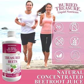 img 1 attached to 💪 Boost Your Nitric Oxide Levels with Treasured Beets: 16oz of Concentrated Treasure for 48 Servings