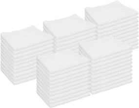img 2 attached to 🧺 Arkwright LLC 50-Pack of White Terry Bar Mop Towels (14 x 17 in.), Cotton Cleaning Rags Ideal for Kitchen Countertops, Tabletops, and Spill Cleanup